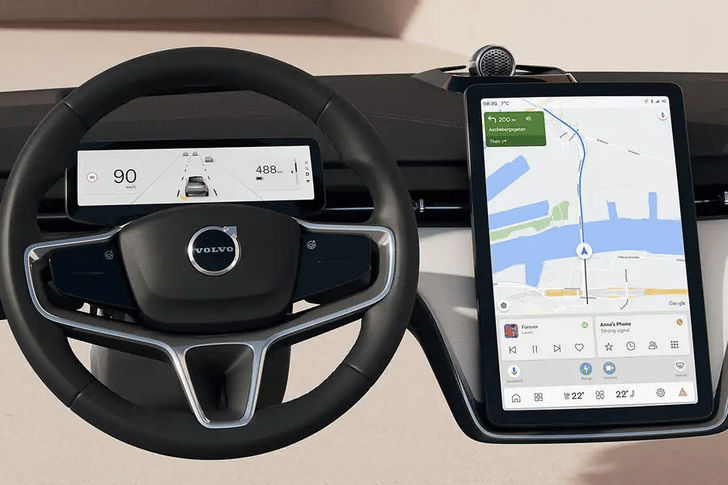 Volvo EX90 dashboard