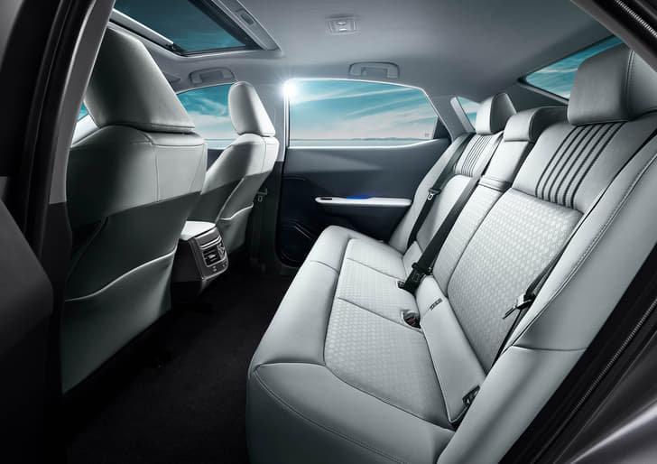 Toyota bZ3 rear seat