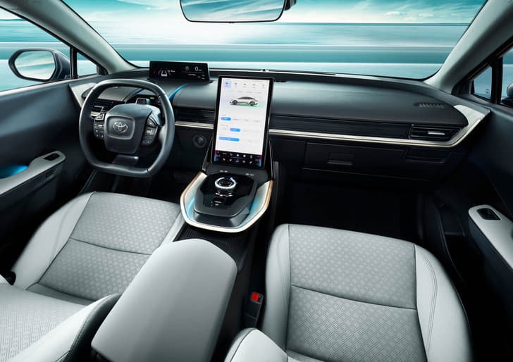 Toyota bZ3 interior