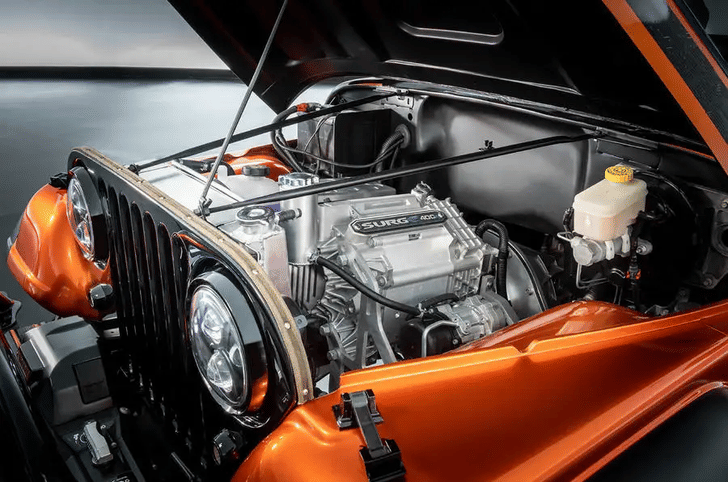 Jeep CJ Surge EV motor