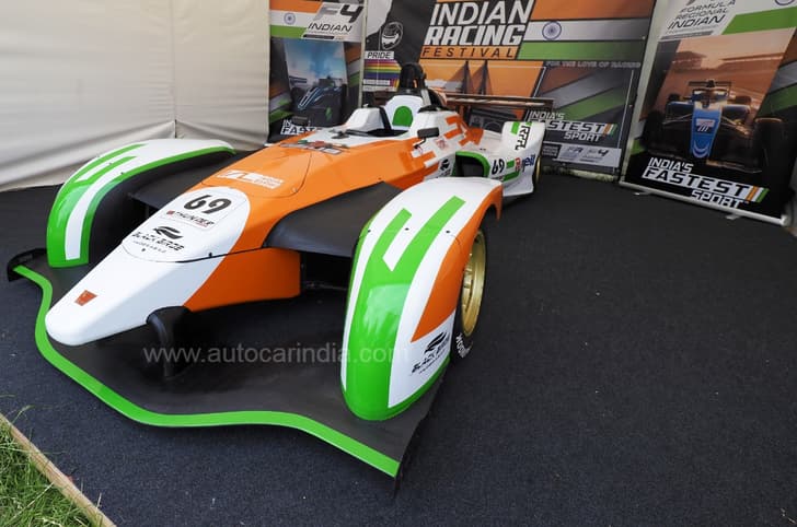 Indian Racing League Wolf car