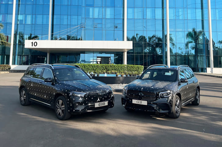 Mercedes-Benz GLB, EQB India launch