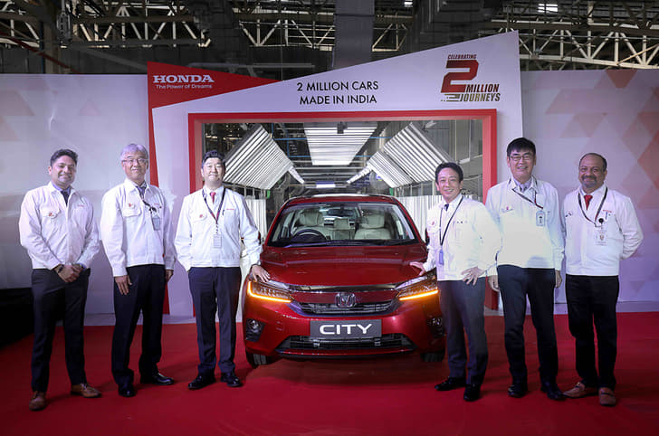 Honda 2 million production milestone.