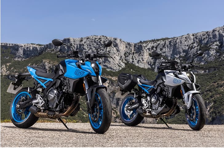 Suzuki GSX-8S naked bike revealed.