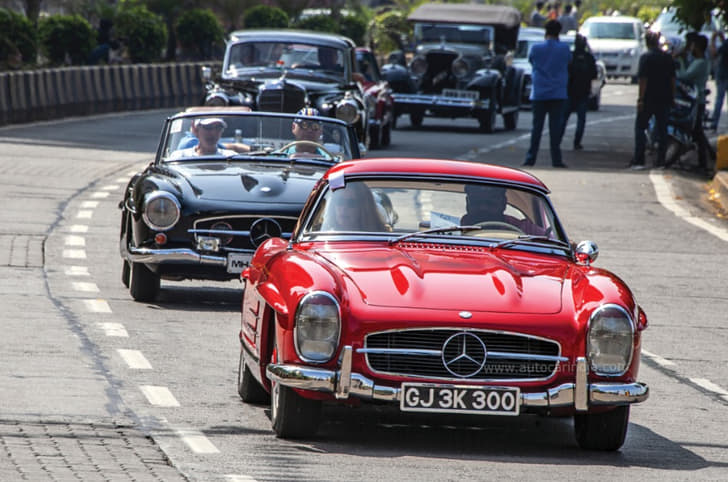 Mercedes-Benz Classic car rally