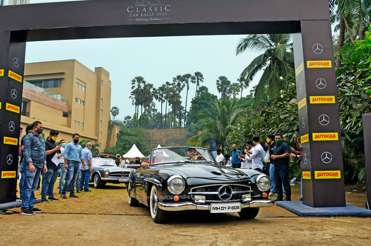 Mercedes-Benz Classic car rally