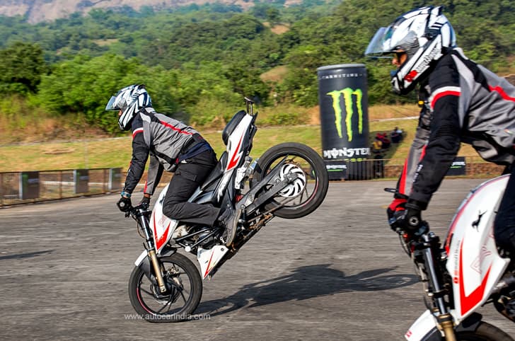 The Valley Run 2022 stunts.