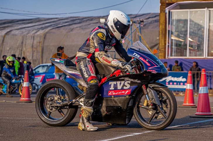 TVS Apache RR 310 at The Valley Run 2022