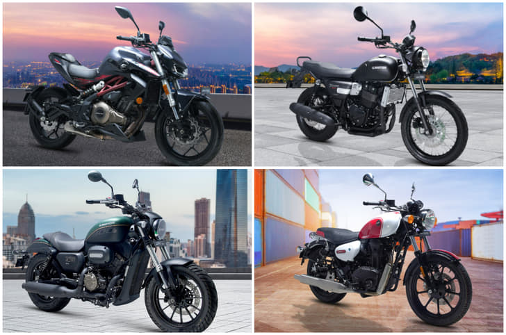 QJMotor India pricing.