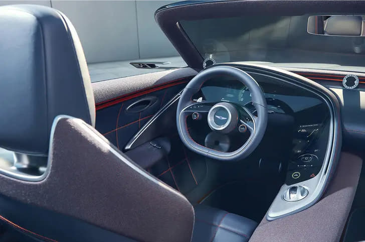 Genesis X Convertible concept interior