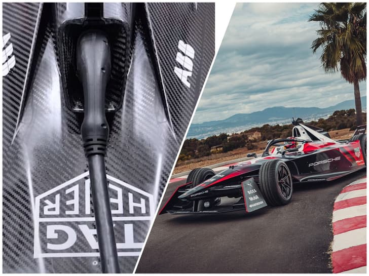 ABB Formula E fast charger