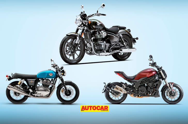 Royal Enfield Super Meteor 650 vs rivals: specifications compared.