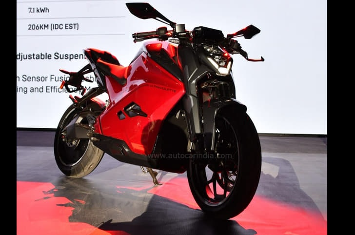 Ultraviolette F77 electric bike launched in India.