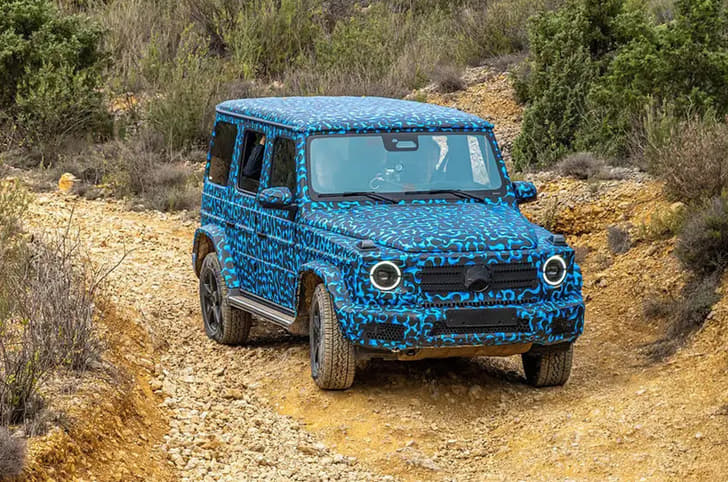 Mercedes EQG prototype