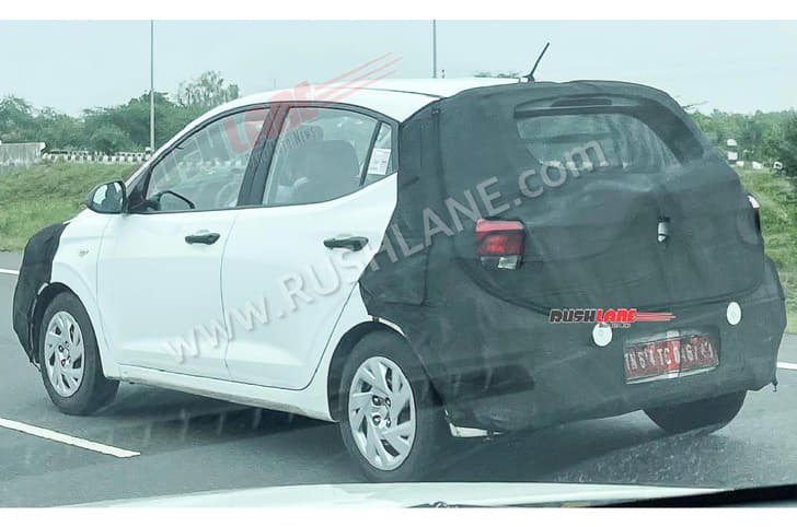 2023 Hyundai Grand i10 Nios facelift spy photos