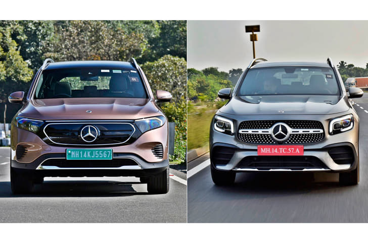 Mercedes EQB and GLB SUV