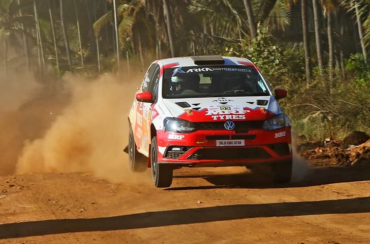 2022 K-1000 Rally winner Karna Kadur