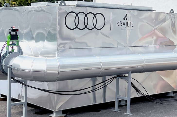 Audi CO2 machine