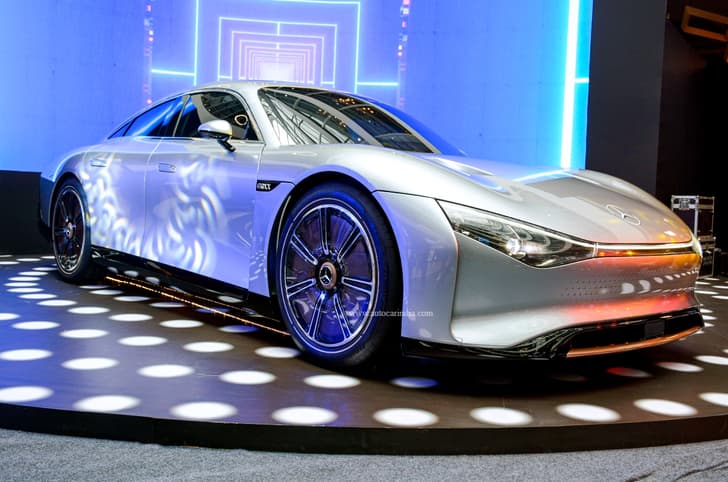 Mercedes Benz Vision EQXX front