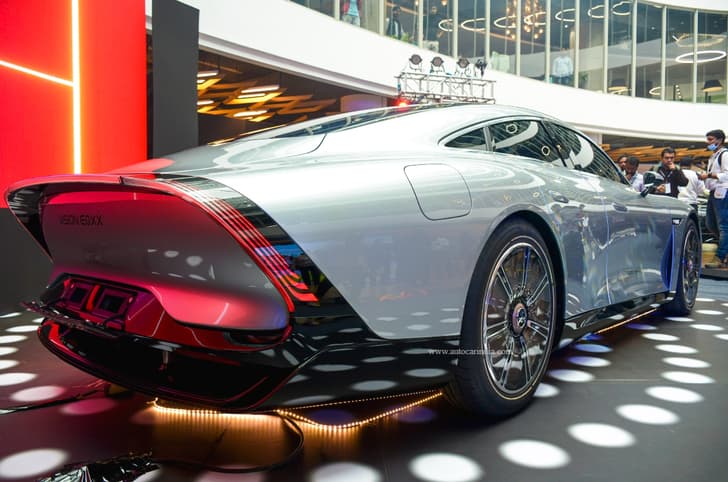 Mercedes Benz Vision EQXX rear