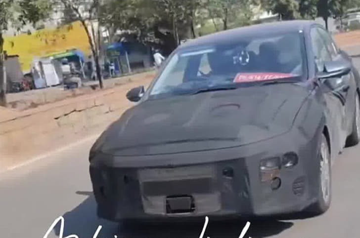 Next-gen Hyundai Verna front