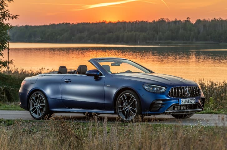 E53 cabriolet front quarter