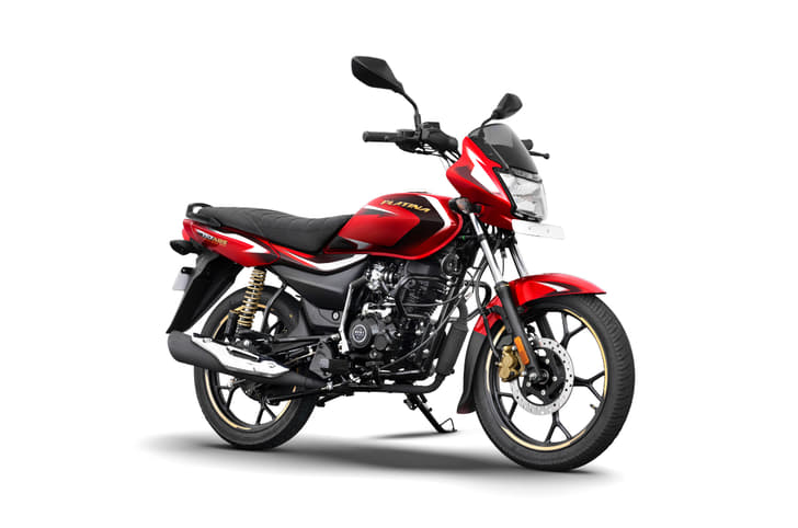 Bajaj Platina 110 ABS front static image