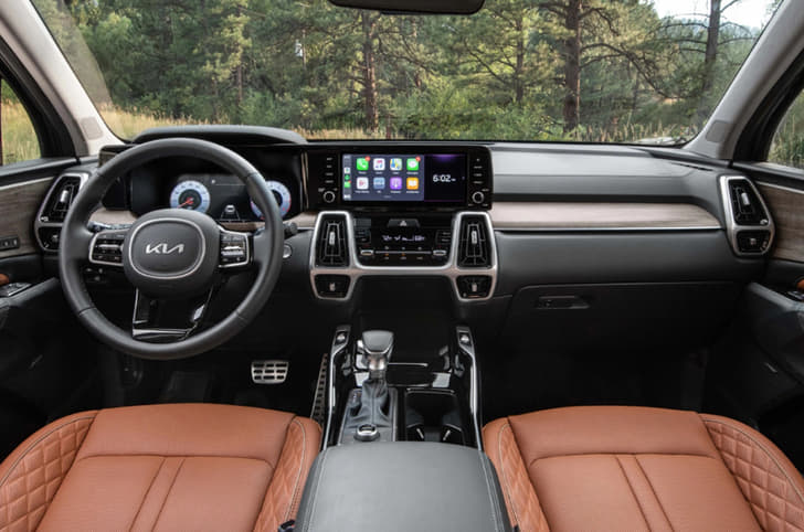 2022 Kia Sorento interior