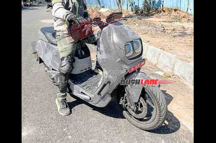 River electric scooter spotted testing in India.