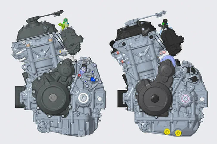 KTM RC 990, 990 Duke, 990 Adventure engine revealed.