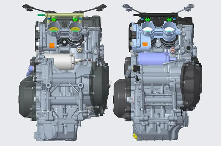 KTM RC 990, 990 Duke, 990 Adventure engine revealed.