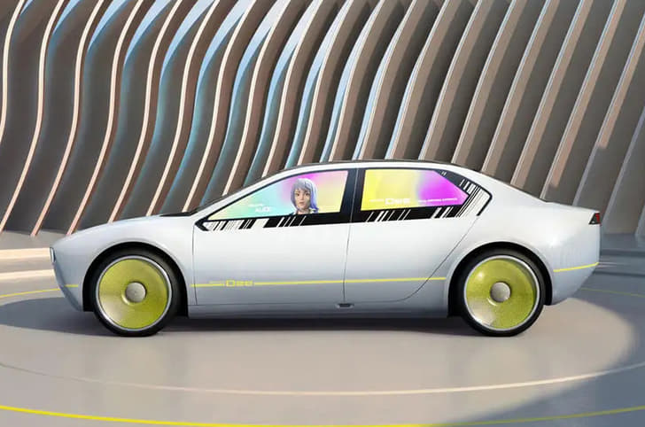 BMW i Vision Dee concept side profile