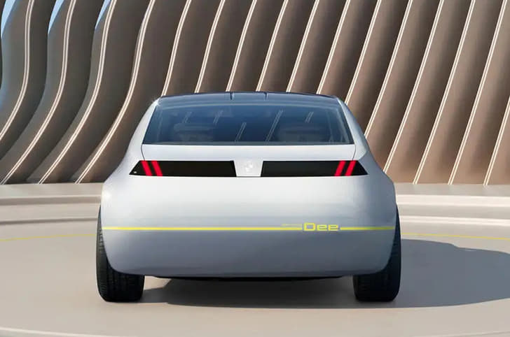 BMW i Vision Dee concept rear