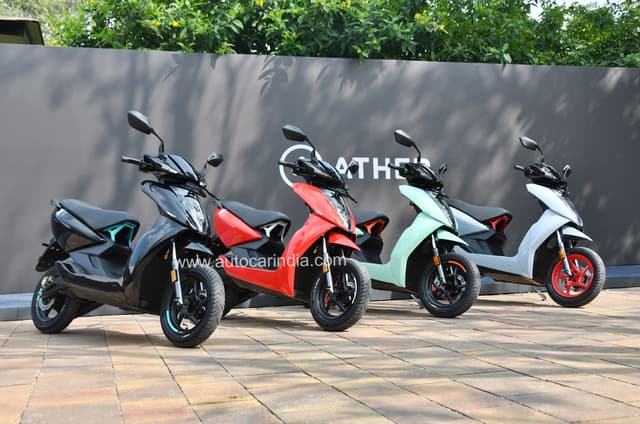 Updated Ather 450X unveiled