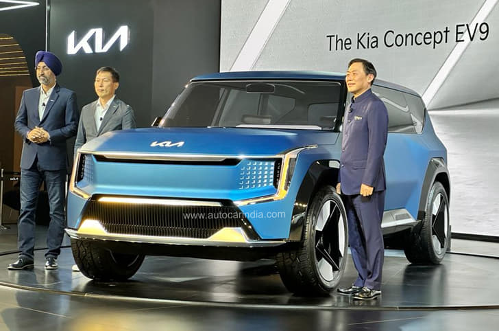 Kia EV9 concept Auto Expo 2023