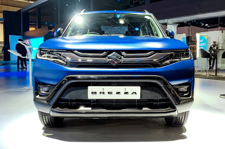 Brezza CNG front