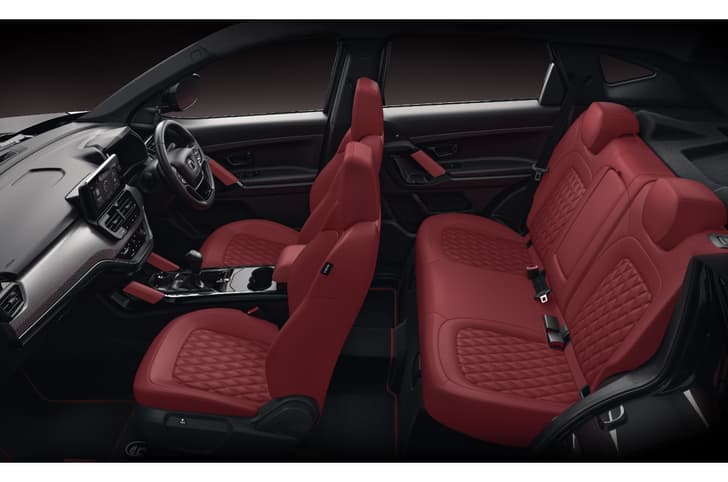 Tata Safari Red Dark Edition Auto Expo 2023