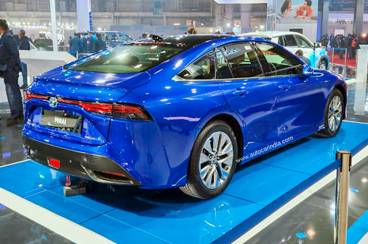 Toyota Mirai rear quarter