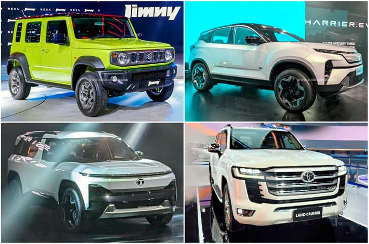 SUVs at Auto Expo