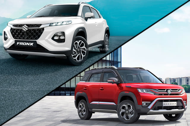 Maruti Suzuki Fronx vs Brezza: what’s different