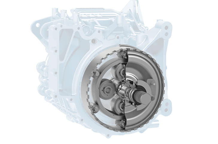 ZF electric drive train