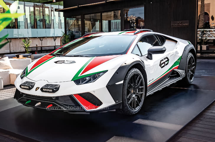 Lamborghini Huracan Sterrato front quarter