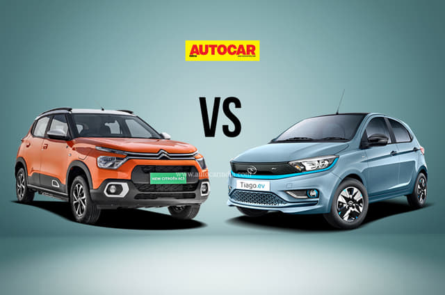 Citroen eC3 vs Tata Tiago EV: price, specifications compared