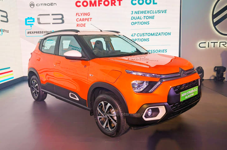 Citroen eC3 bookings open