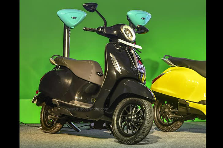 Bajaj Chetak electric scooter Europe launch in 2024.