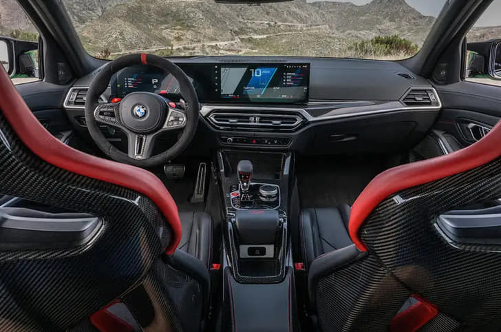 2023 BMW M3 CS interior 