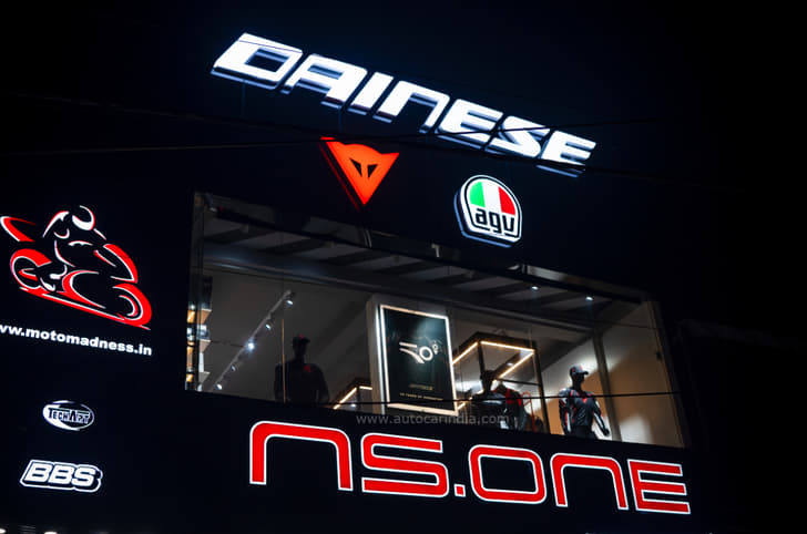 Dainese group launched in India by Moto Madness.