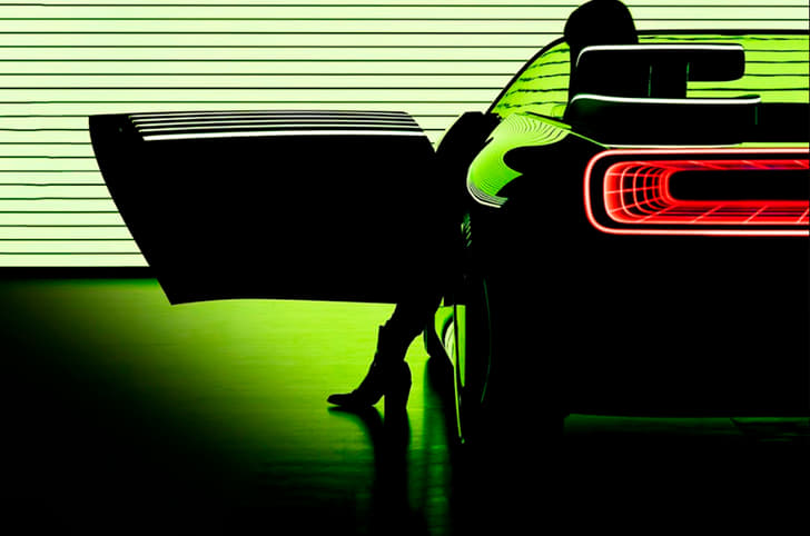 New Nissan electric sportscar concept teaser.