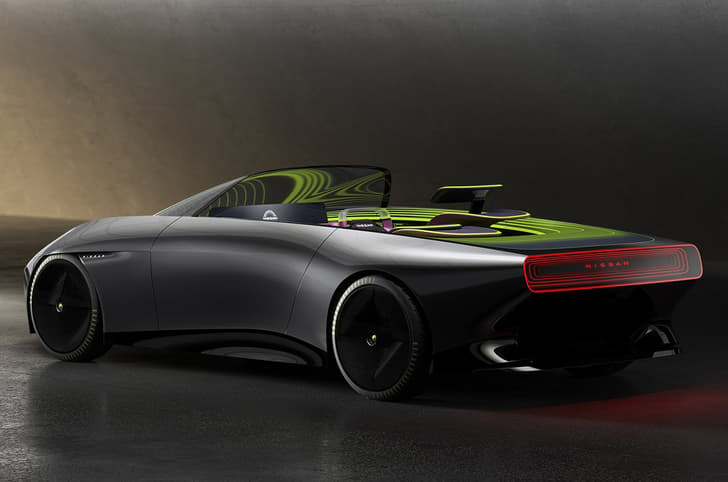 2021 Nissan Max-Out rear quarter.