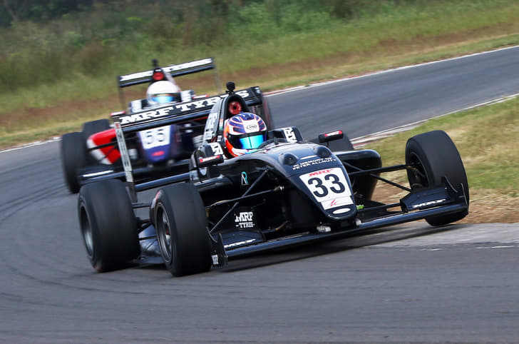 Sai Sanjay MRF F2000 at Madras International Circuit